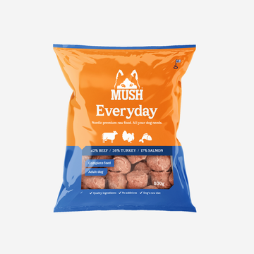 Mush Vaisto Blue // Barf with extra good fatty acids for skin and fur (frost)