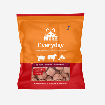 Mush Vaisto Red // Barf with extra good fatty acids for fur and skin (frost)