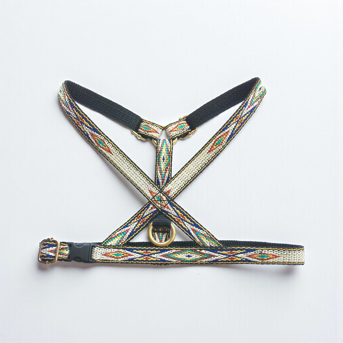 Marrakesh 3 // Harness in blue and yellow