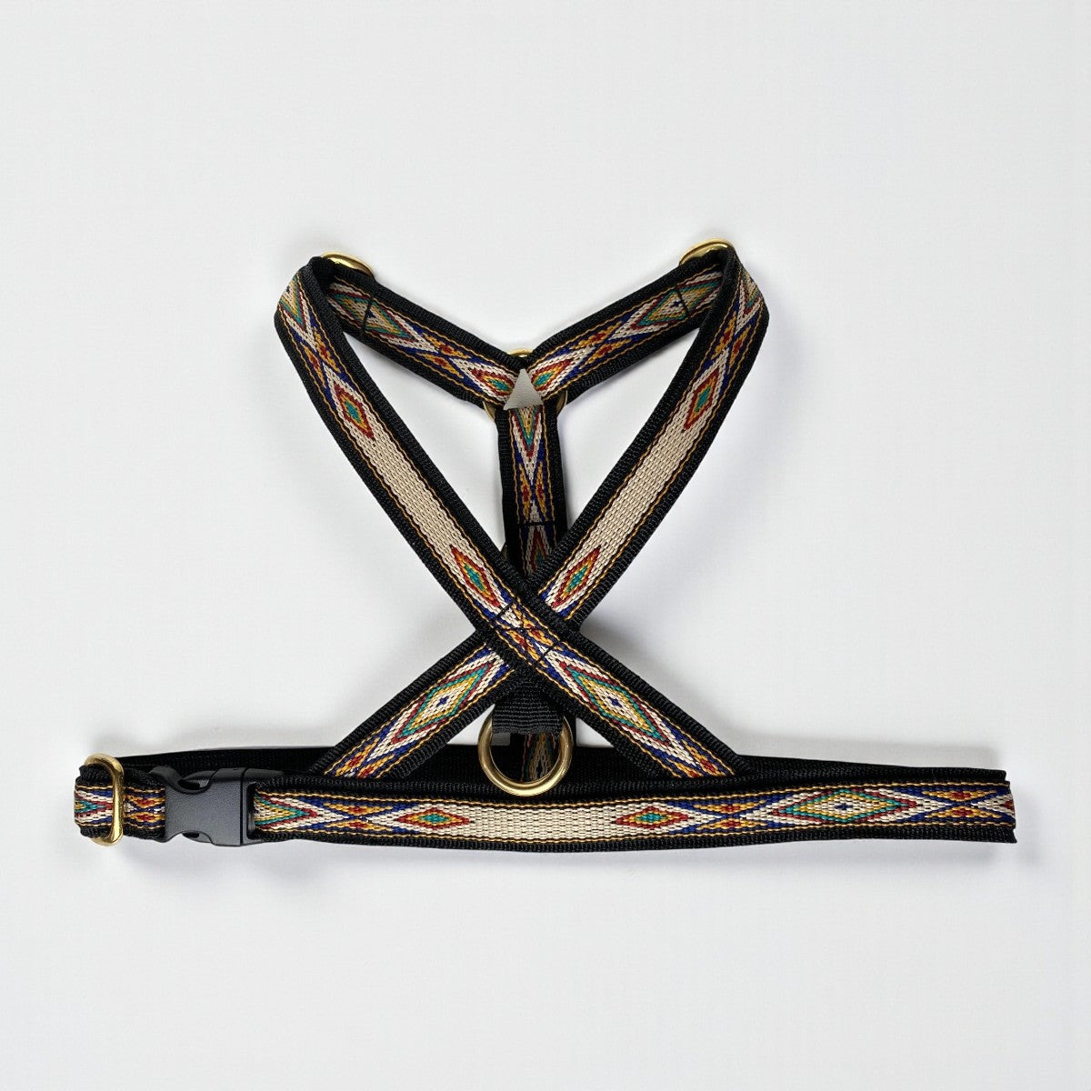 Marrakesh 3 // Harness in blue and yellow