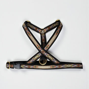 Marrakesh 3 // Harness in blue and yellow