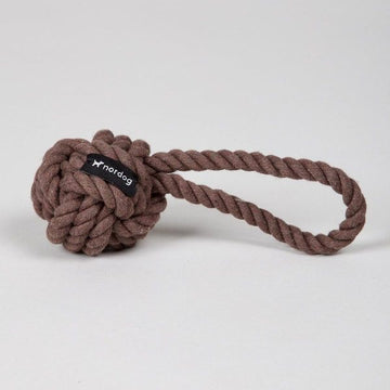 Nordog Rope // Natural rope dog toy (brown)