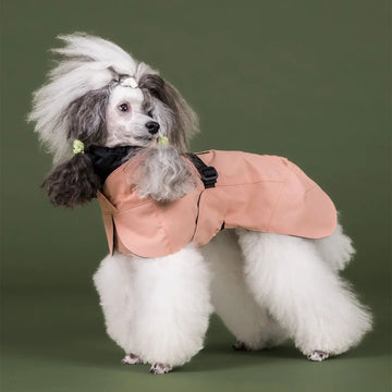 PAIKKA Visibility Raincoat // Reflekterende og vandtæt regnjakke (rose)