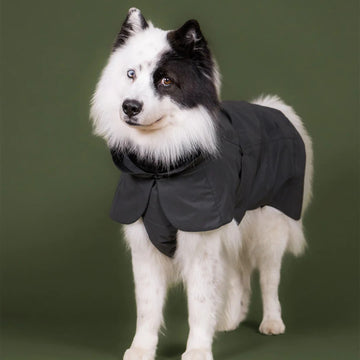 PAIKKA Visibility Raincoat Seawool // Reflekterende og vandtæt regnjakke (dark)