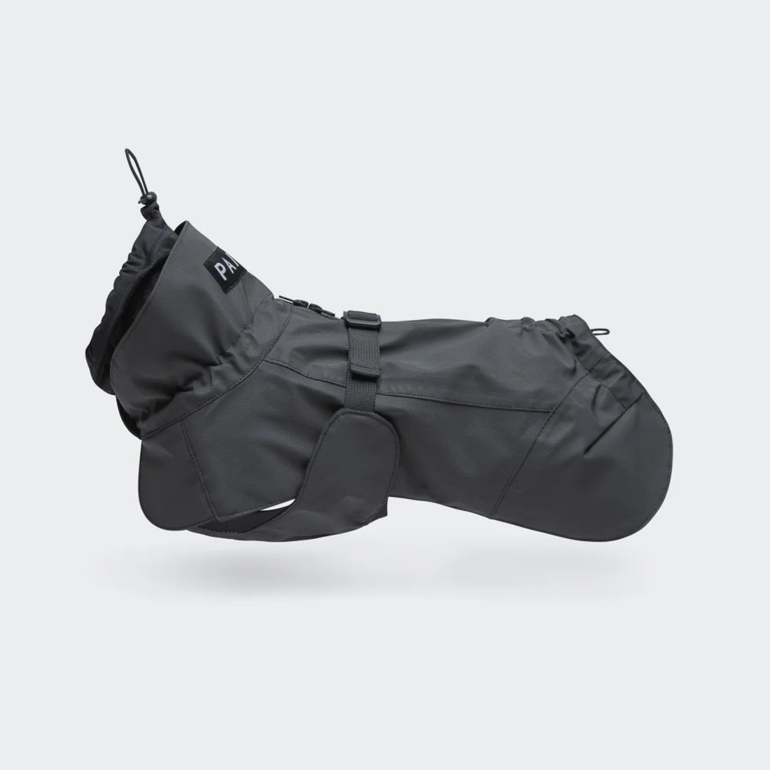 PAIKKA Visibility Raincoat Seawool // Reflective and waterproof rain jacket (dark)