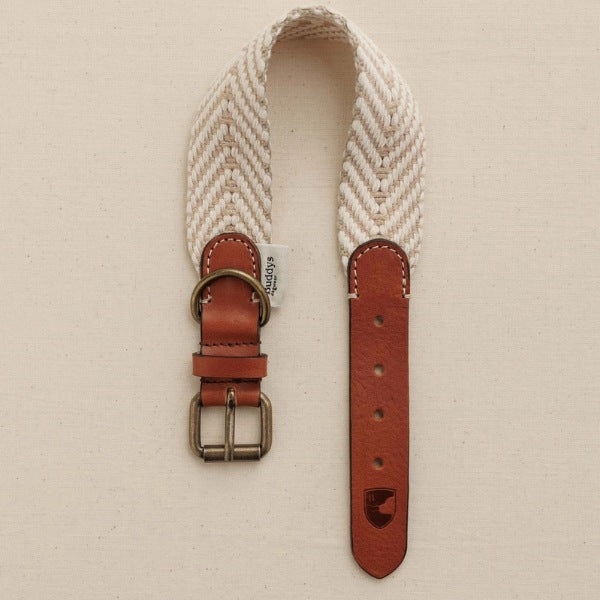 Buddys Dogwear Portixol Sand // Wide and light collar (beige)