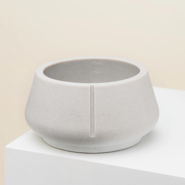 Pino Bowl // Spill-free dog bowl for long ears (gray)
