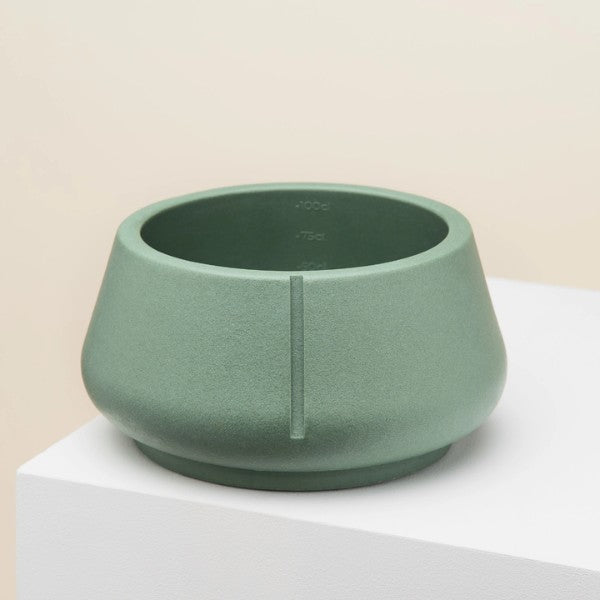 Pino Bowl // Spill-free dog bowl for long ears (green)
