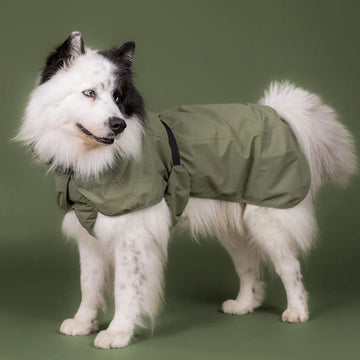 PAIKKA Reflective Shell Raincoat // Reflective and waterproof raincoat (olive)