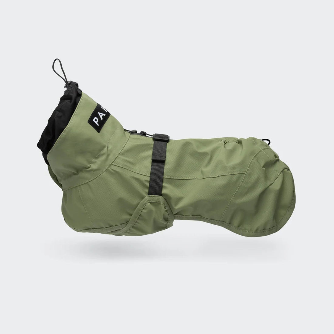 PAIKKA Reflective Shell Raincoat // Reflective and waterproof raincoat (olive)