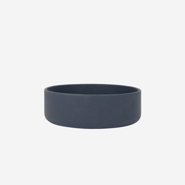 Tadazhi bowl // Silicone dog bowl (dark gray)