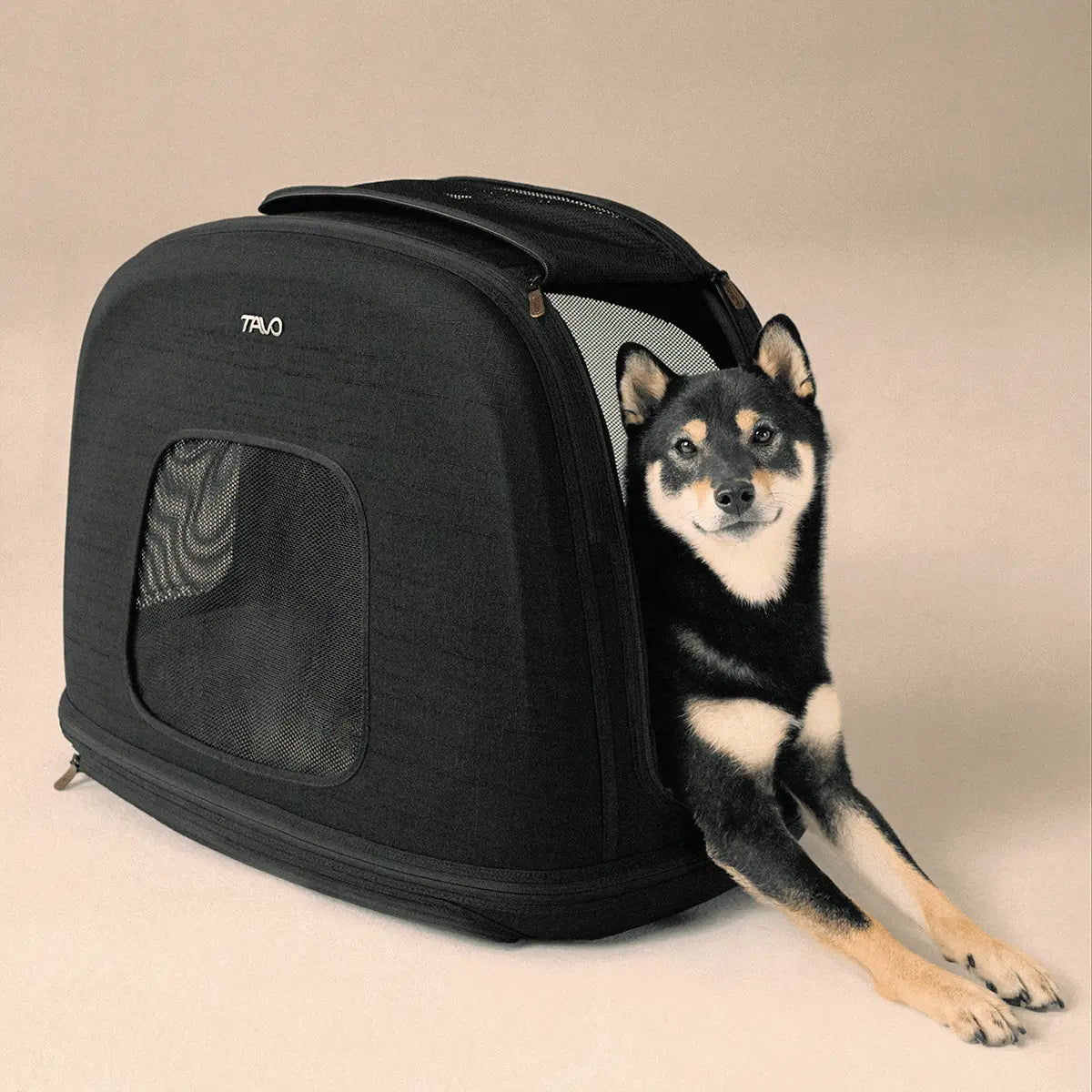 Tavo Crispin, Onyx // Crash-testet transportbur med ISOFIX til bil (M)