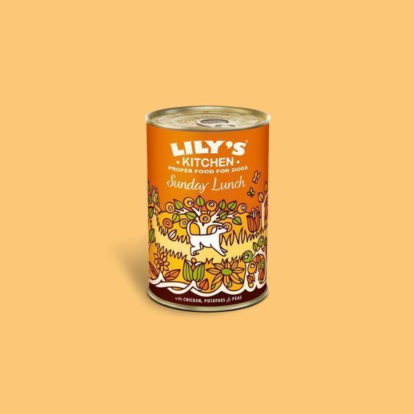 Lily's Kitchen Sunday Lunch // Chicken, Potato and Pea Wet Food (400g)