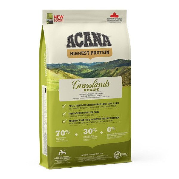 Acana Grasslands // Dry food with extra great taste for picky dogs