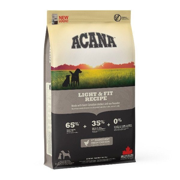 Acana Light & Fit // Ideal dog food for dogs with a tendency to be overweight