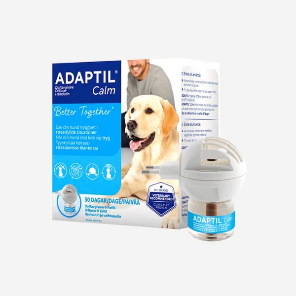 Adaptil calm home diffuser // helps your dog to relax and feel safe.
