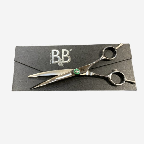 B&B Curved Scissors 6.5\" // Sculpt soft and round shapes on the dog