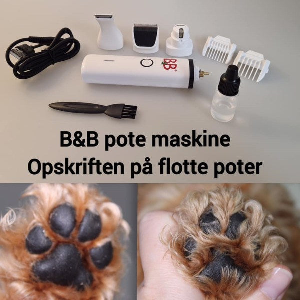 B&B Paws // 2-in-1 clipper and electric nail file for dogs