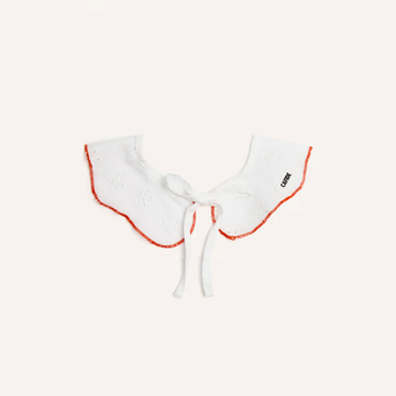 Cafide Neck Bow // Necktie for dogs (embroidery coral)