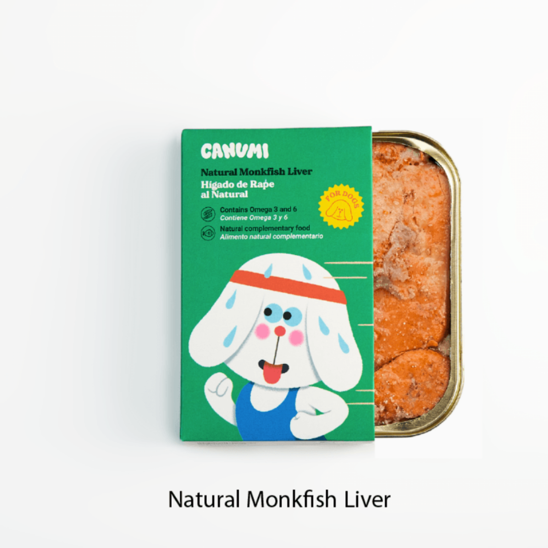 Canumi Natural Monkfish Liver // Havtaskelever i naturlig lage til hunde