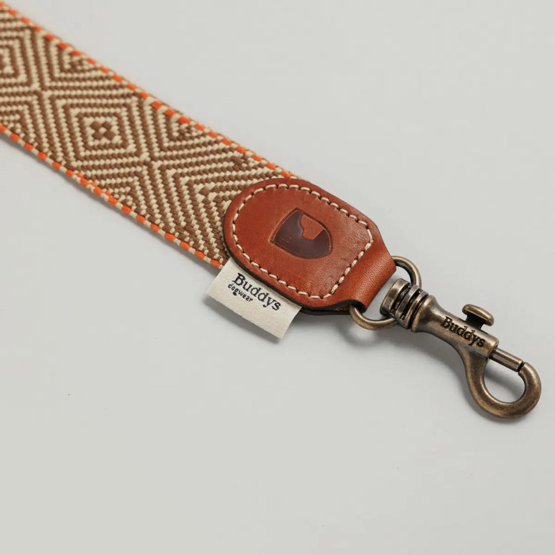 Buddys Dogwear Isola // Bred og let line (brun/orange)