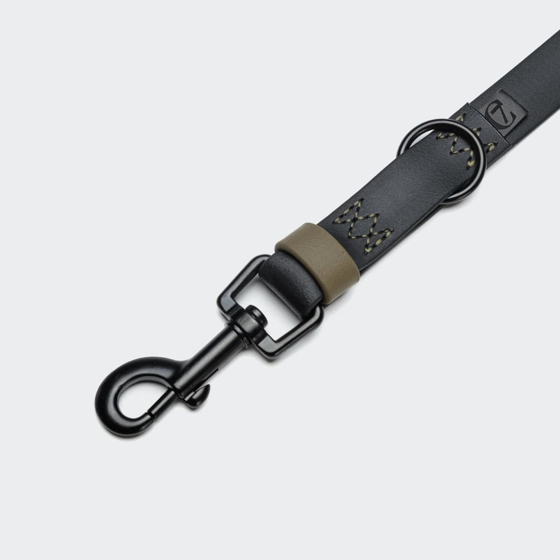 Cloud7 Ipanema // Justerbar BioThane line (black/olive)