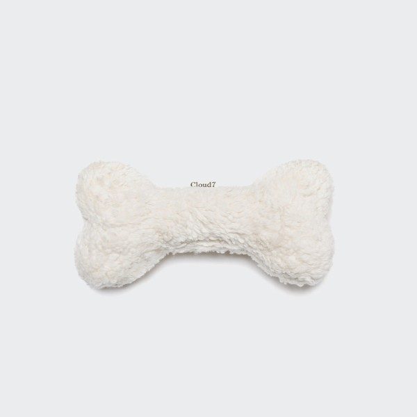 Cloud7 Love Bone // Beautiful and fluffy dog toy