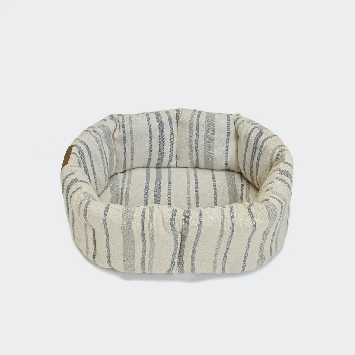 Cloud7 Pillow Lazy // Soft dog basket (blue stripes)