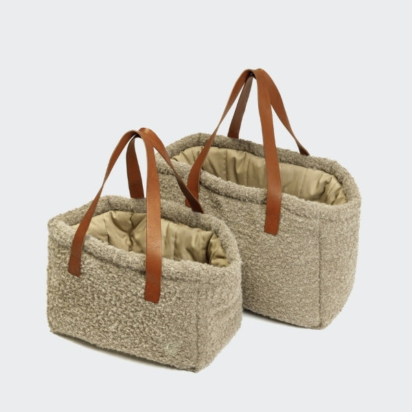 Cloud7 Verona // Luksus hundetaske i uld (beige)