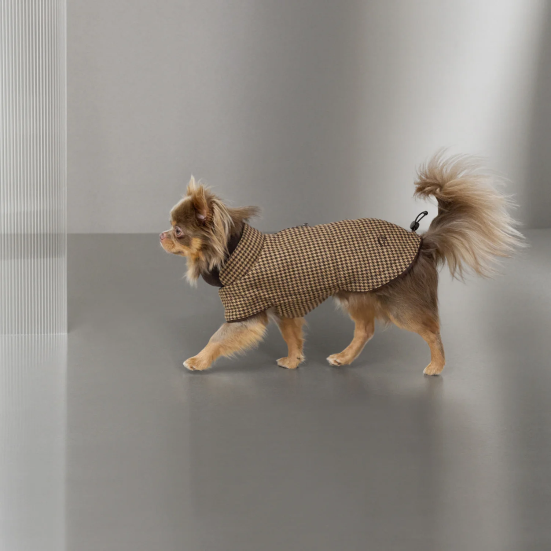Cloud7 Brooklyn // Warm and water-repellent dog coat (houndstooth)