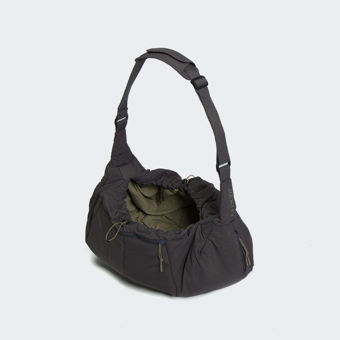 Cloud7 LTTL Sling Bag // Let bæresele til hvalpe og små hunde (grey/khaki)