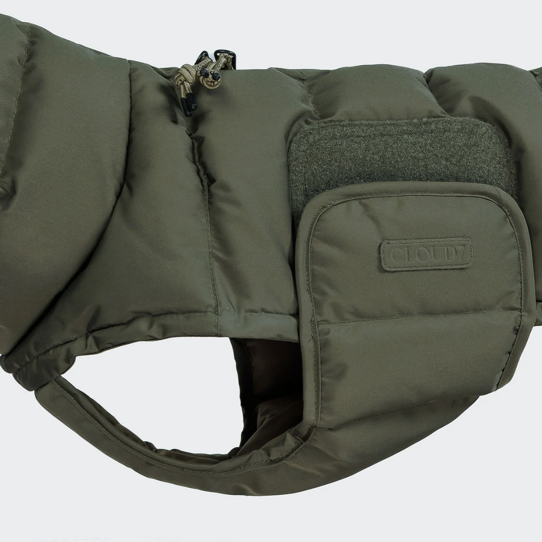 Cloud7 Alaska, Gravhund // Ekstra varm vinterjakke (light olive)
