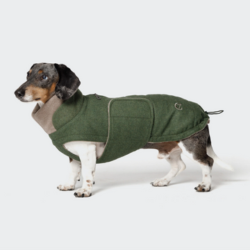 Cloud7 Brooklyn, Dachshund 2023 // Warm dog coat in wool (hazel) (Copy)