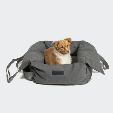 Cloud7 Getaway // Luksus bilsæde til hunde (light graphite)