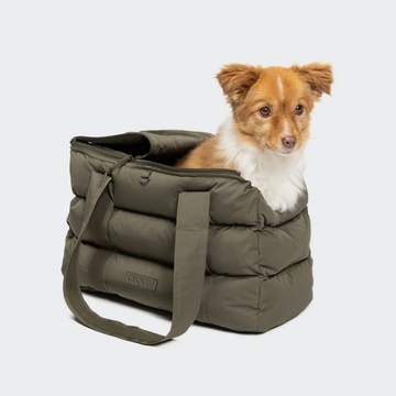 Cloud7 Montreal // Water-repellent and lightweight dog bag (light olive)