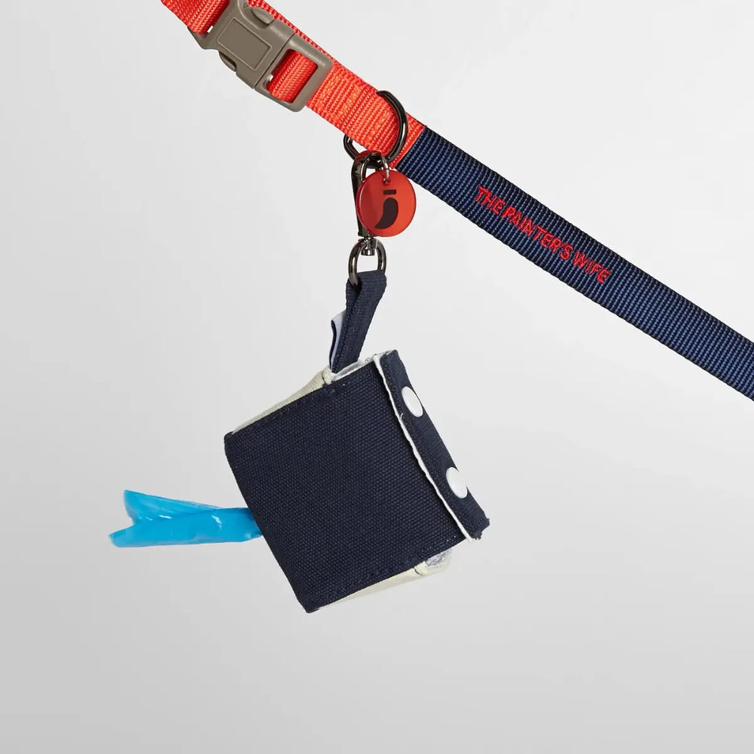 The Painters Wife // Poop bag dispenser (blue) (Kopier)
