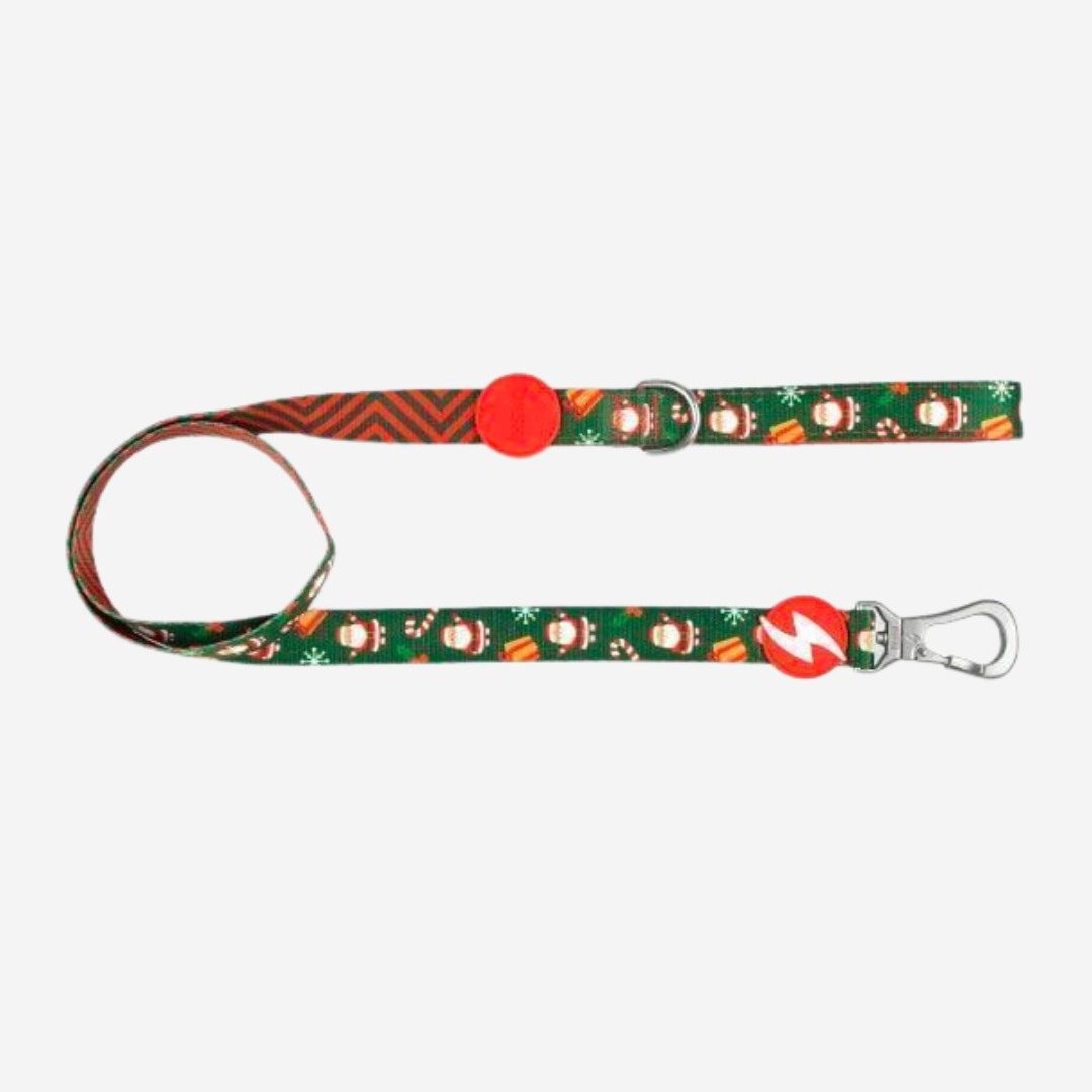 DASHI Santa // Dog leash Christmas edition