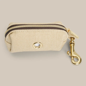 Drew's Dogwear Chailatte // Poop bag holder (beige)
