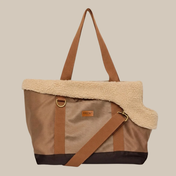 Drew's Dogwear Aspen 2.0 // Hundetaske med teddy inderfor