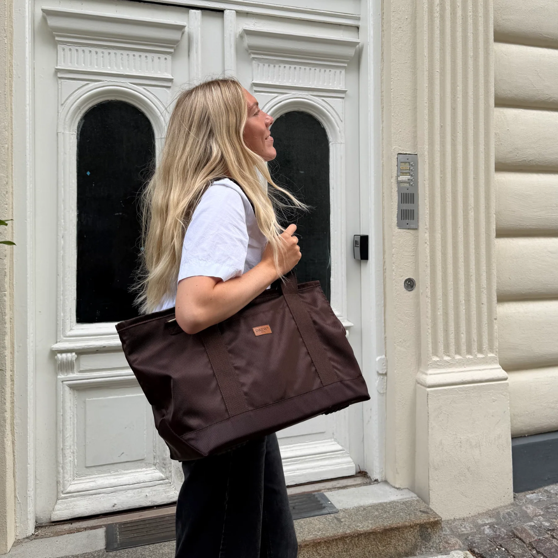Drew's Dogwear Cali 2.0 // Hundetaske med teddy inderfor