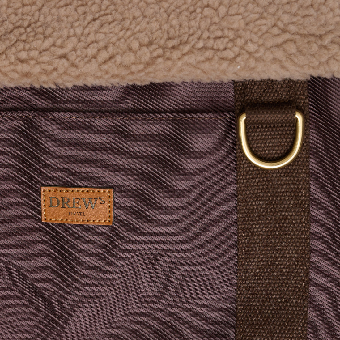 Pre-order Drew's Dogwear Aspen // Dog carrier with teddy lining (Kopier) (Kopier)