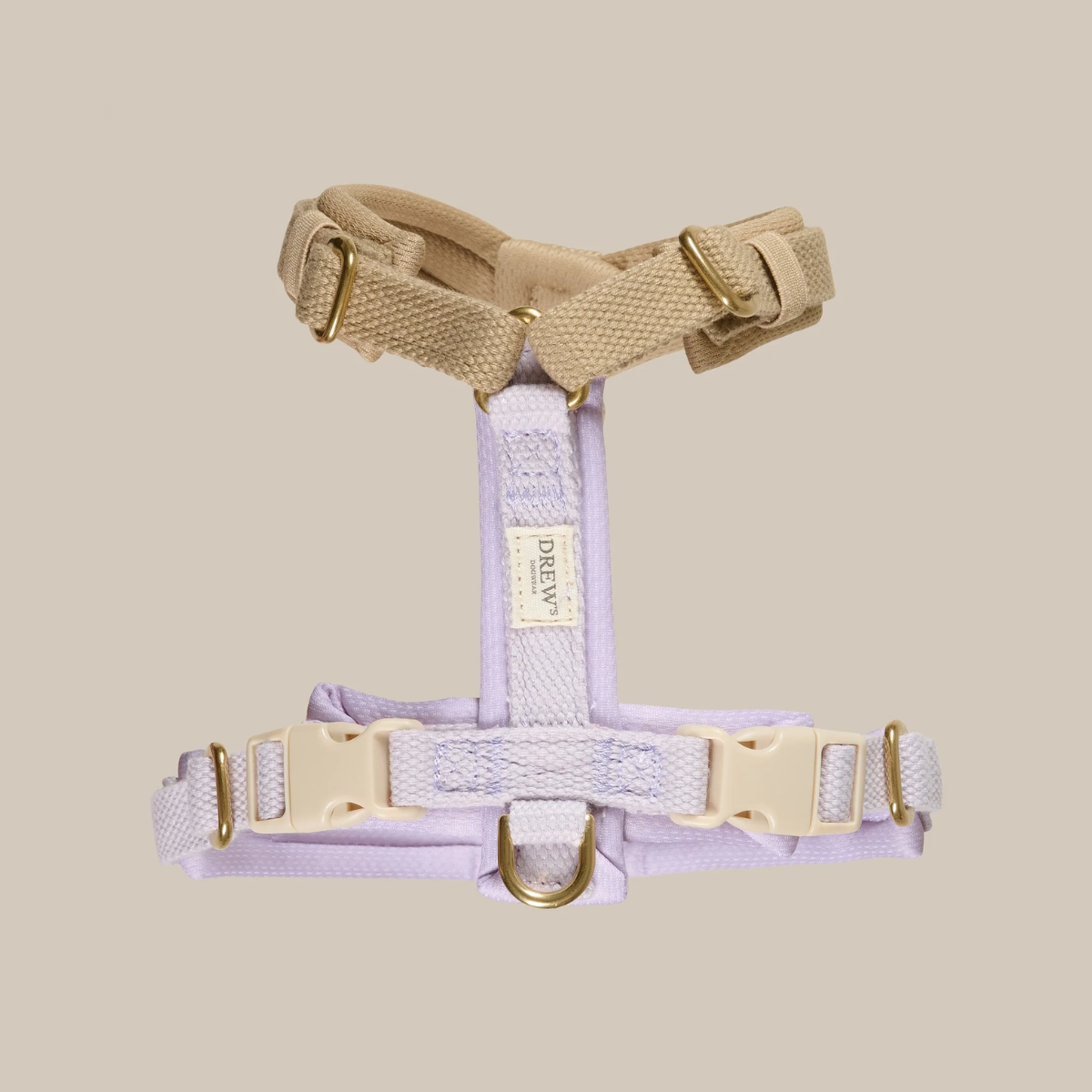 Drew's Dogwear Lavender Pro // Adjustable and soft Y-harness (lavender)