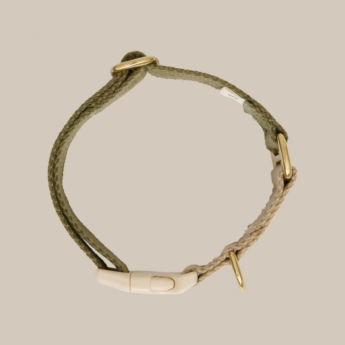 Drew's Dogwear Chocolate // Adjustable collar (dark brown)