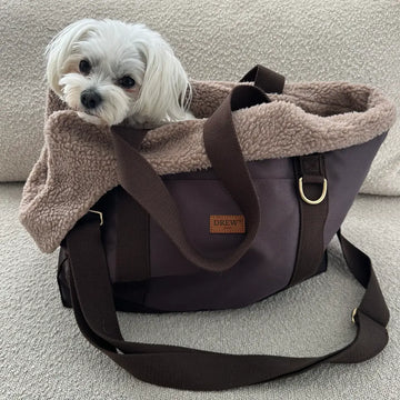 Pre-order Drew's Dogwear Aspen // Dog carrier with teddy lining (Kopier) (Kopier)