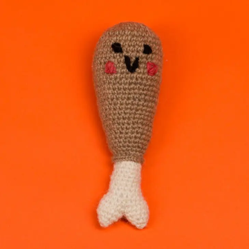 Ware of the Dog Crochet //  Økologisk hæklet legetøj (kyllingelår)