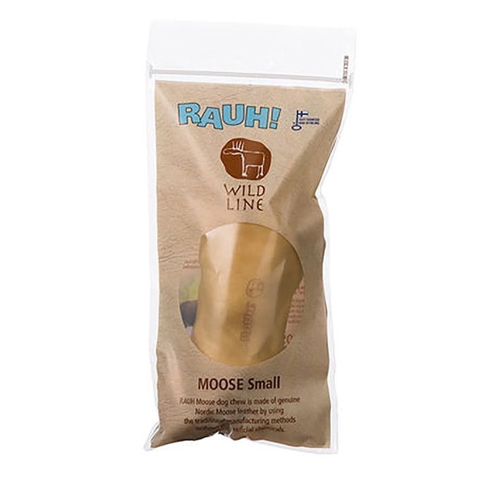 Rauh! Small // Healthy and long-lasting moose hide chew bone