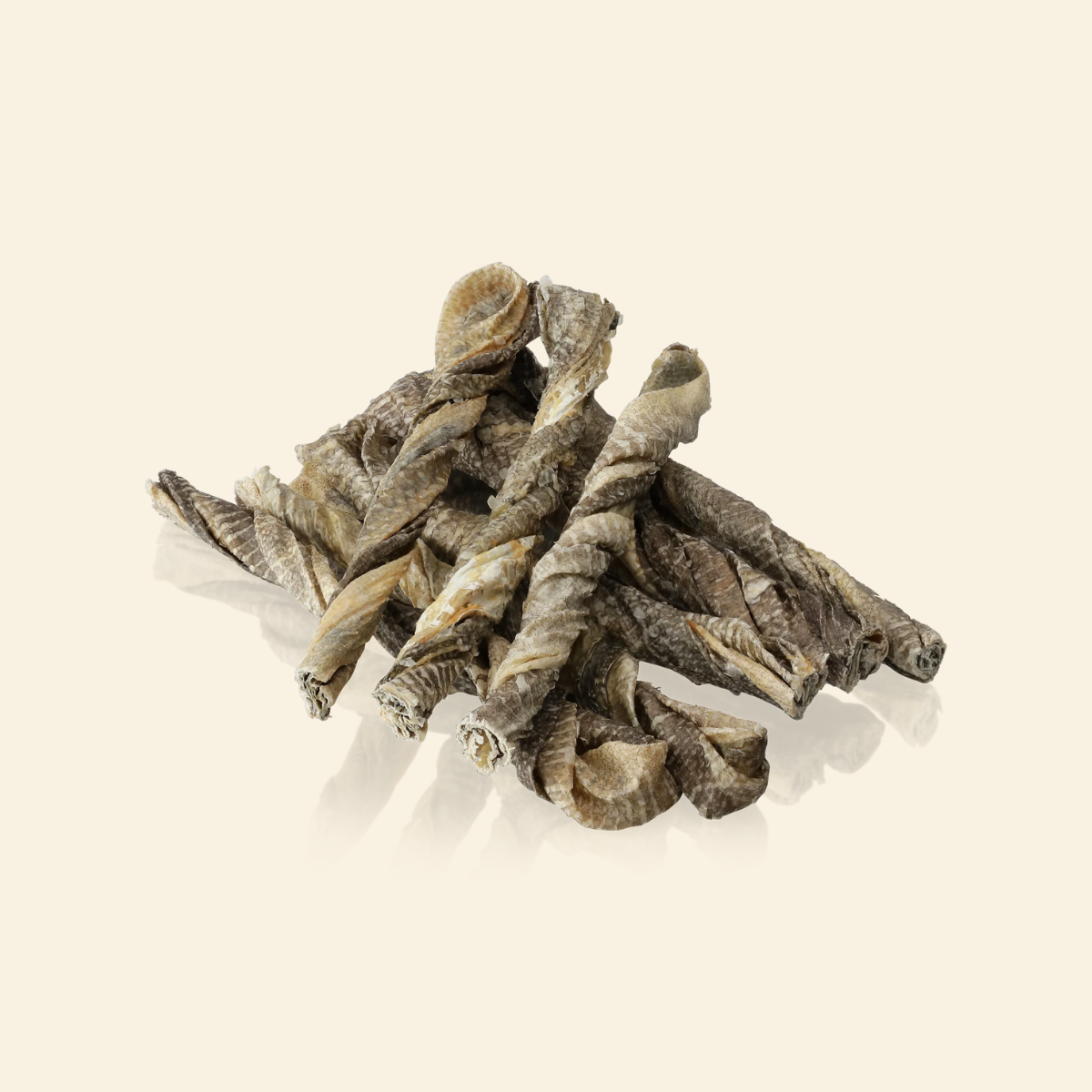Essential North Sea Chewy Delights // 100% tørret torskeskind (170g.)