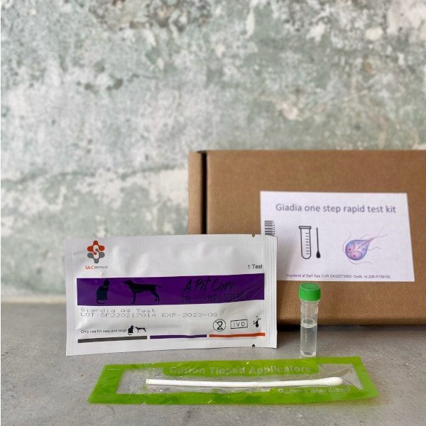 Giardia Antigen home test // Test your dog for Giardia