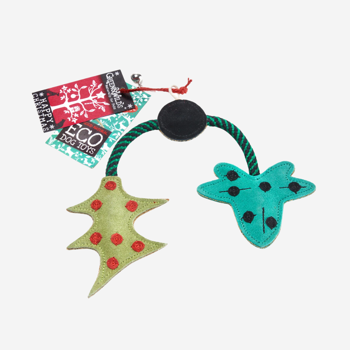 The Holly and The Ivy // Naturligt julelegetøj med reb (juleplanter)