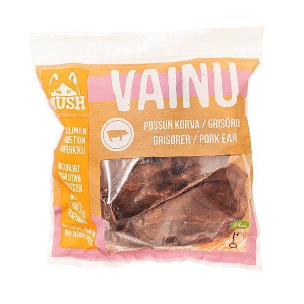 Mush treats // Dried, crispy pig ears
